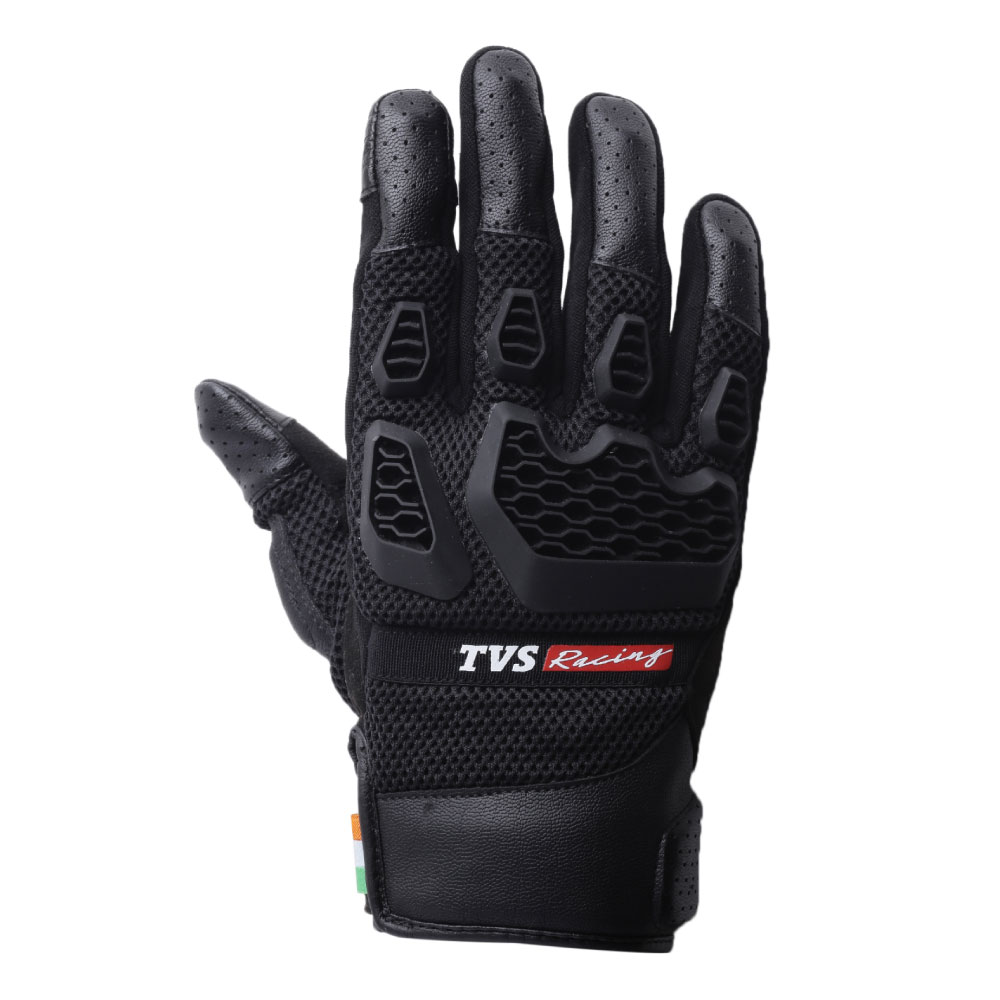  Adventure Riding Gloves Black Rugged and Durable for Long Rides