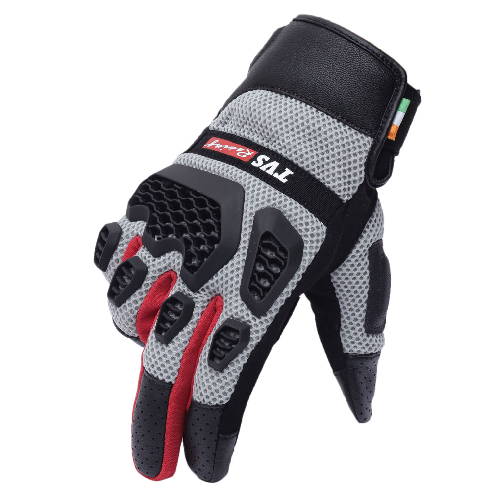  Adventure Riding Gloves Black Rugged and Durable for Long Rides