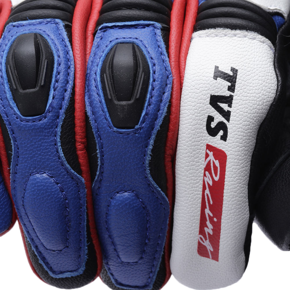  TVS Racing Race Riding Gloves for Men – Thermo-Plastic Rubber Protected, Touch Screen Compatible, & Visor Wiper Fingertips – Premium Bike Gloves for Off Roads