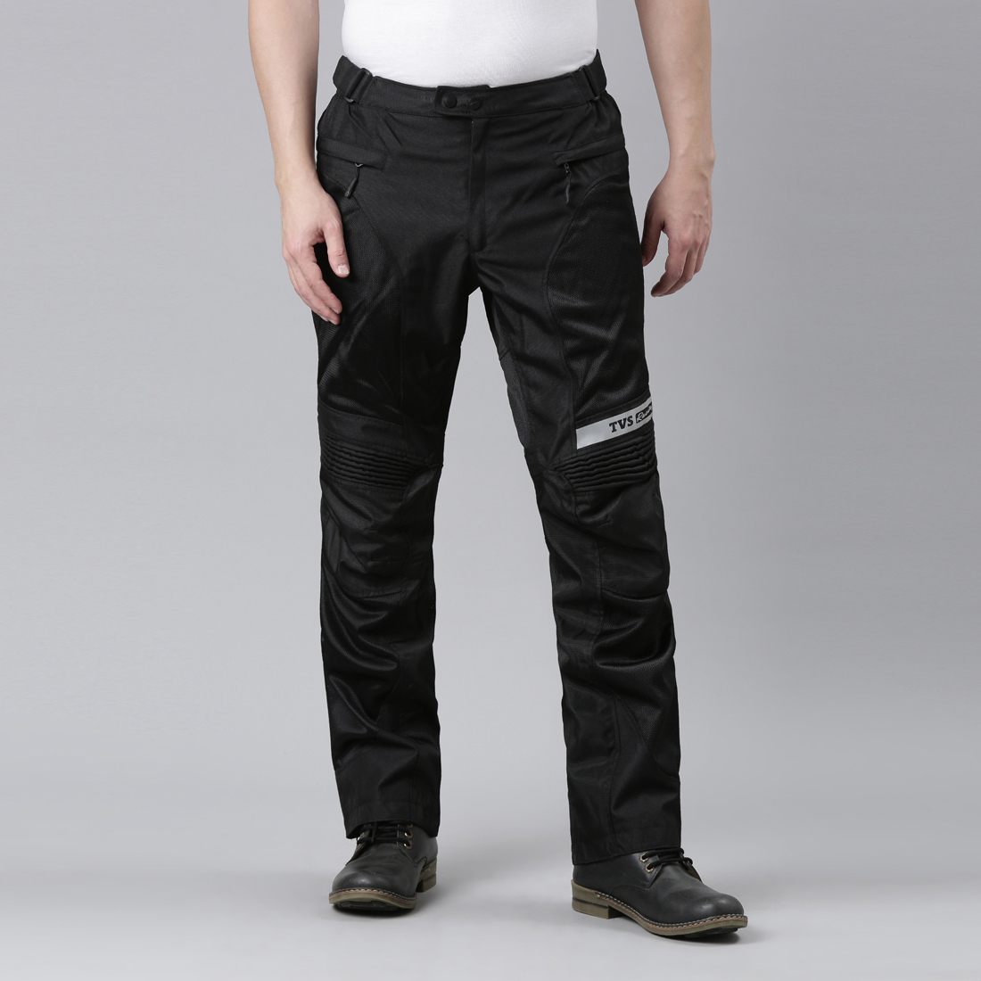  TVS Racing Sprinter Riding Pant Black Lightweight & Flexible