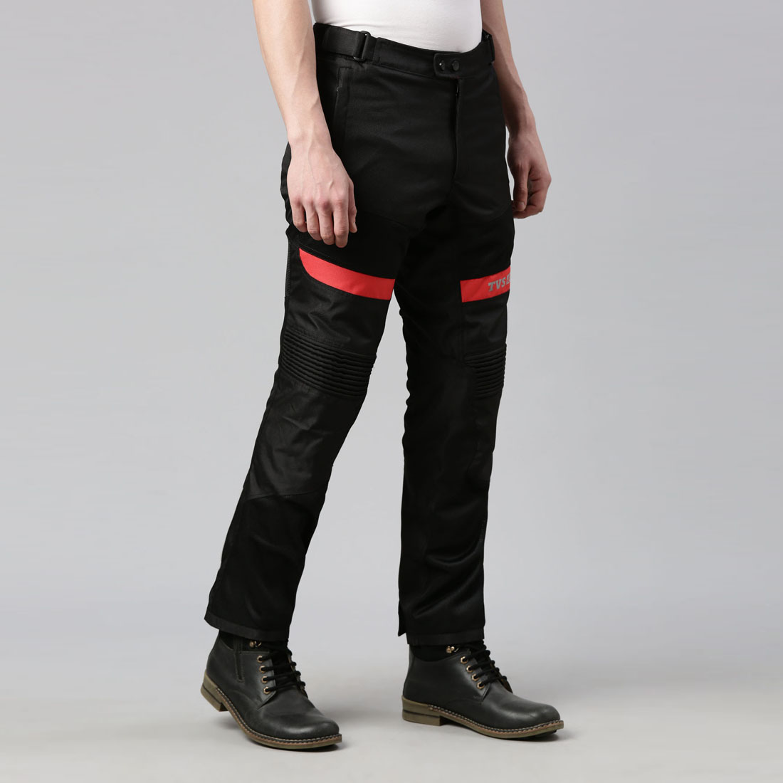  Trail Blazer Riding Pant Black/Red  Protective Riding Pant