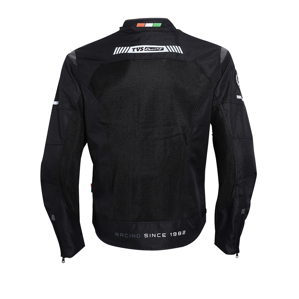  TVS Racing Street Striker Jacket Red/Black  Superior Protection & Style
