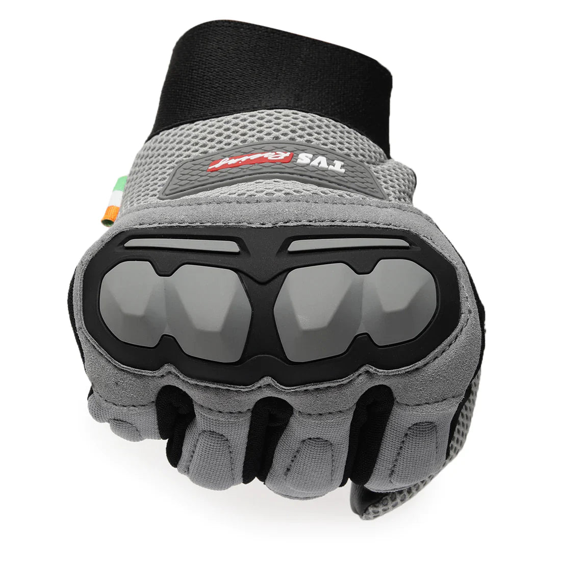  TVS Racing Xplorer Riding Gloves for Men – PVC & Carbon Protected, Touch Screen Compatible, & Visor Wiper Fingertips – Premium Bike Gloves for Riding Comfort (Neon)