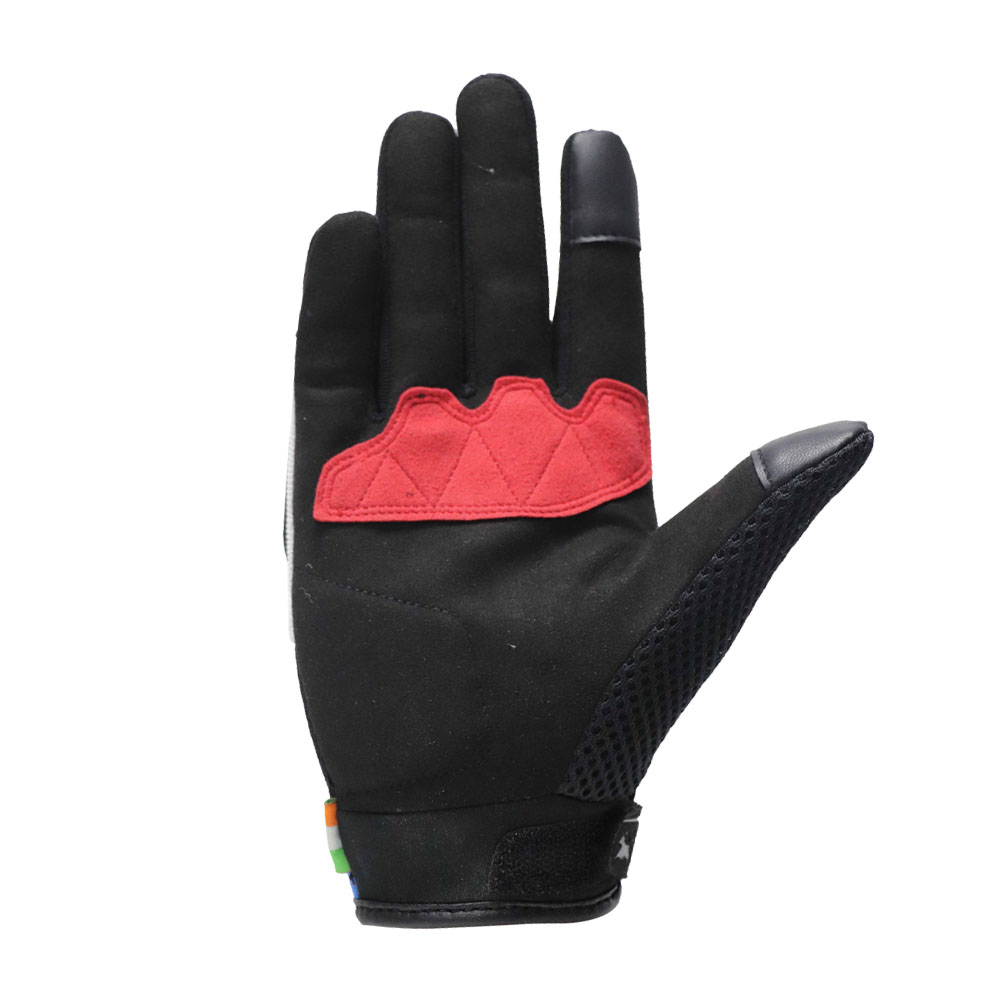  City Riding Gloves Blue/Red Comfortable and Stylish Riding Gloves
