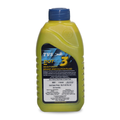 TVS Dot3 Heavy Duty Brake and Clutch Fluid - 250ml.
