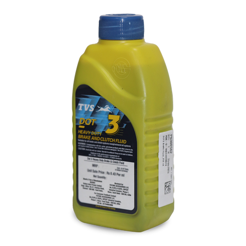 TVS Dot3 Heavy Duty Brake and Clutch Fluid - 250ml.