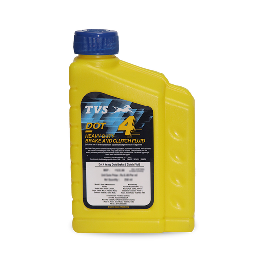 TVS DOT4 - Heavy Duty Brake and Clutch Fluid 100ml.