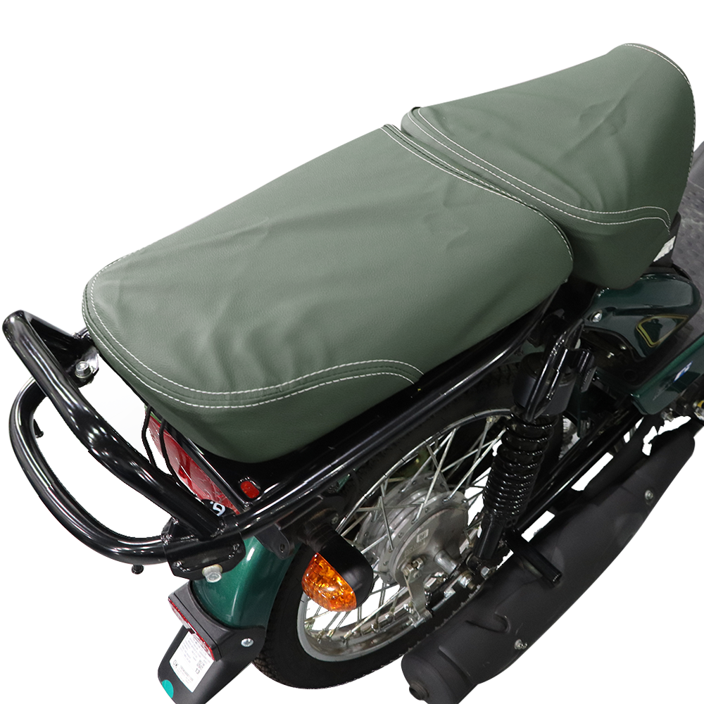  TVS XL100 Green Seat Cover Kit - Sleek and Durable Design