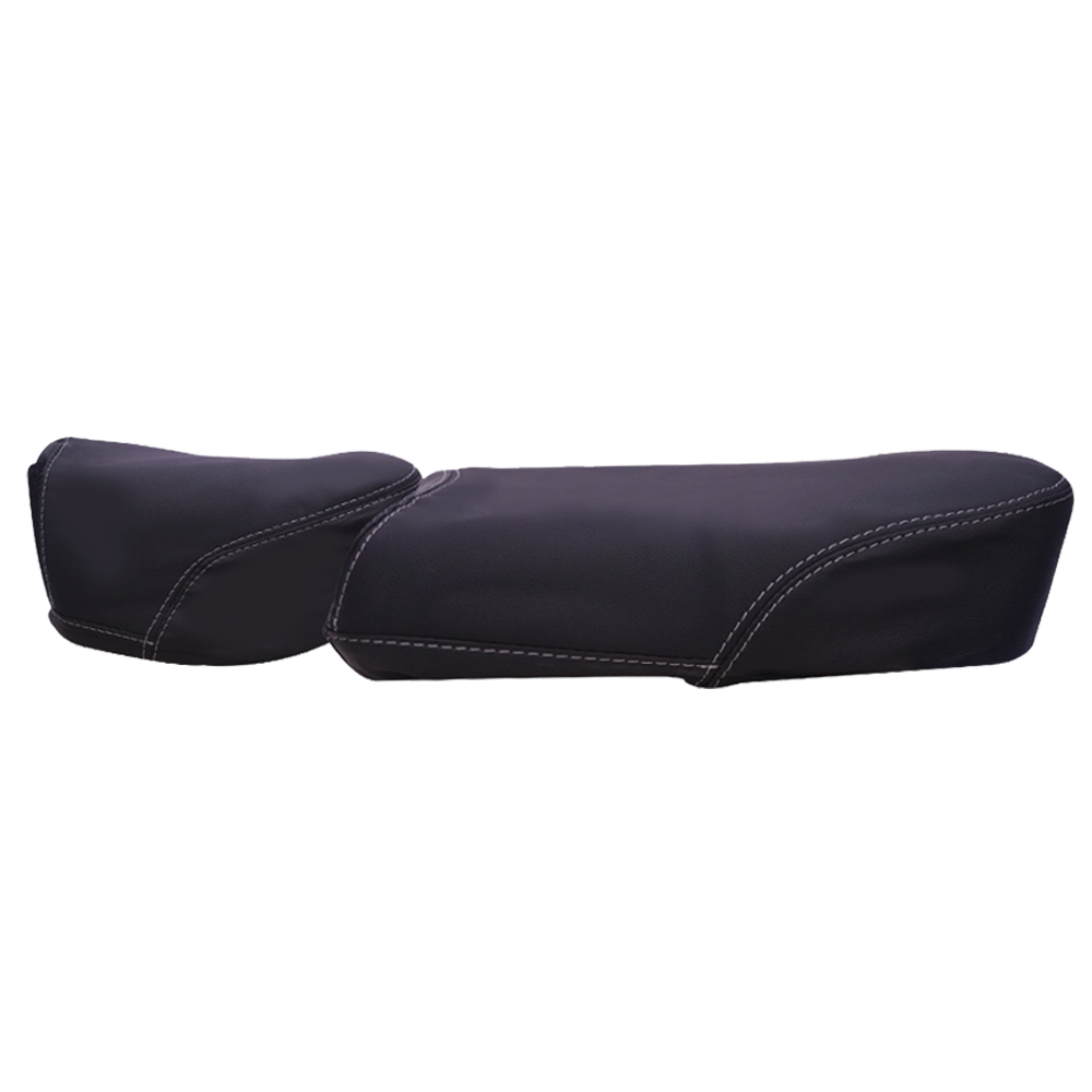  TVS XL 100 Kit Seat Cover | Color: Black | Front & Back, Two Piece
