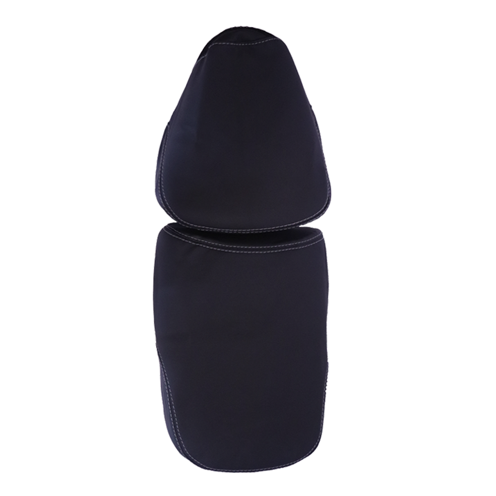  TVS XL 100 Kit Seat Cover | Color: Black | Front & Back, Two Piece