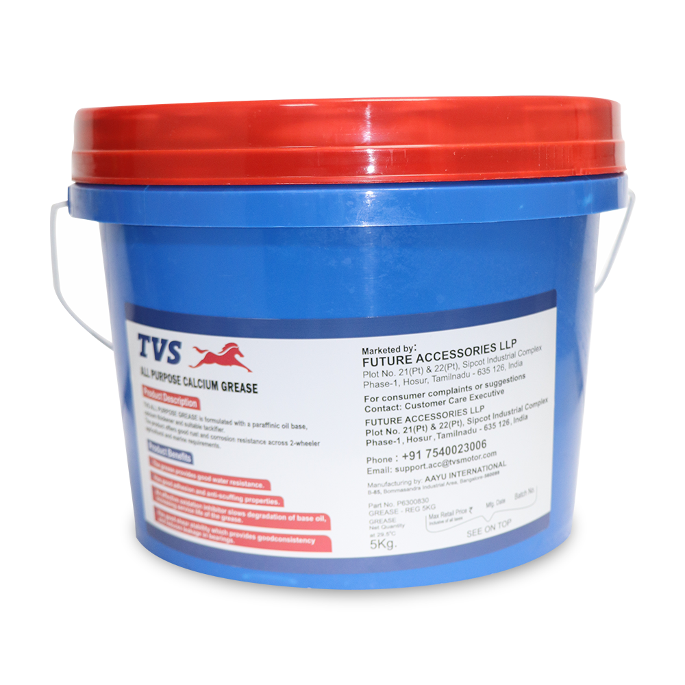  TVS Grease 5kg Pack - High-Performance Lubrication for Vehicles