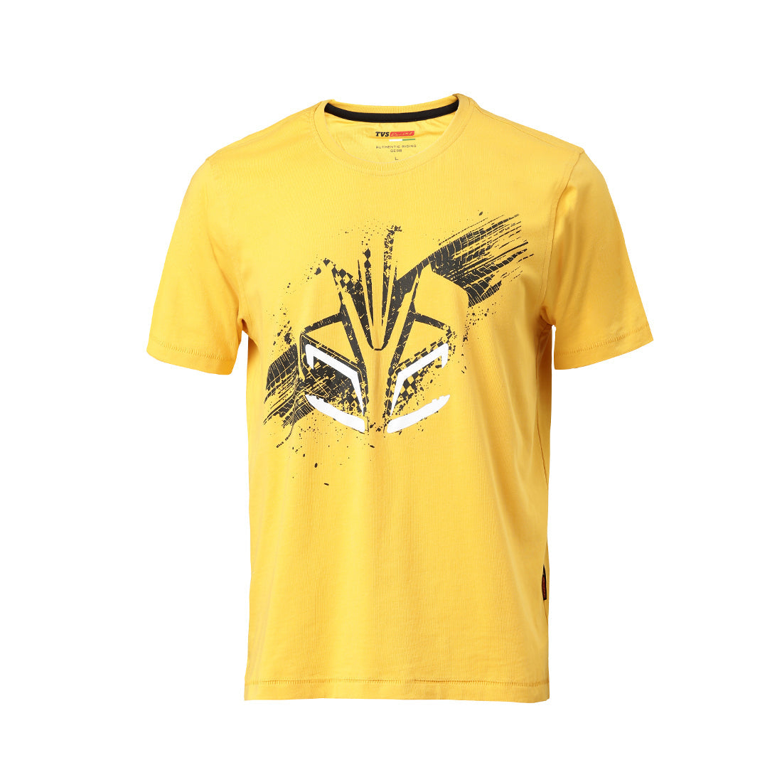  TVS Racing Fury Yellow Cyborg Crew neck T Shirt